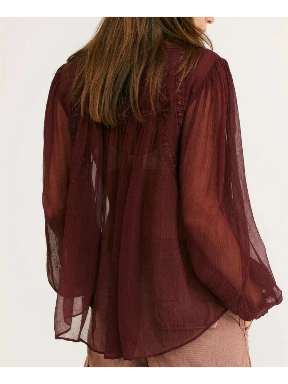 Free People Long Live Love Blouse - Picture 4 of 9